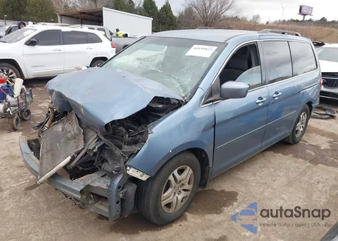 2006 Honda Odyssey Ex z USA, uszkodzony, nr VIN 5FNRL38436B057214